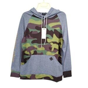 NWT Hoodie Camo Kangaroo Pocket Simply Southern